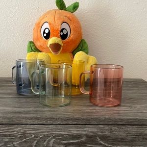 Parker Lane target glass multi color coffee mugs